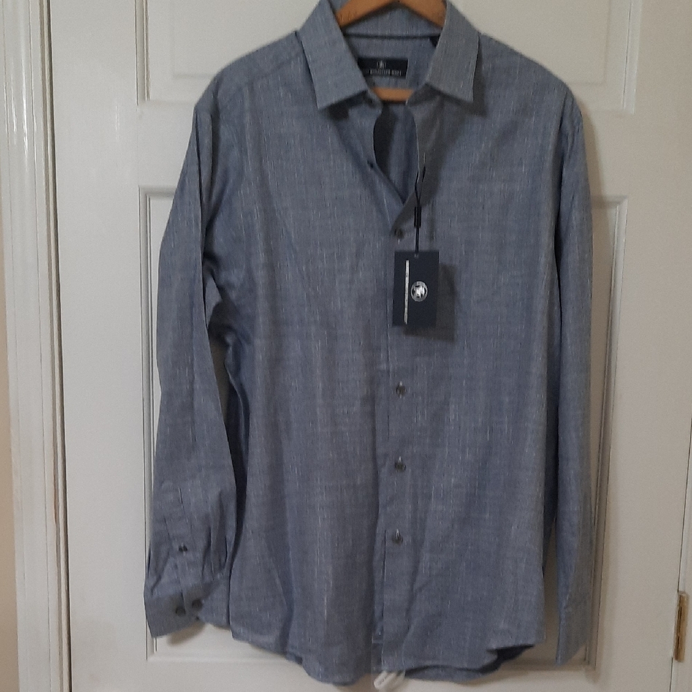 BLUE DRESS SHIRT